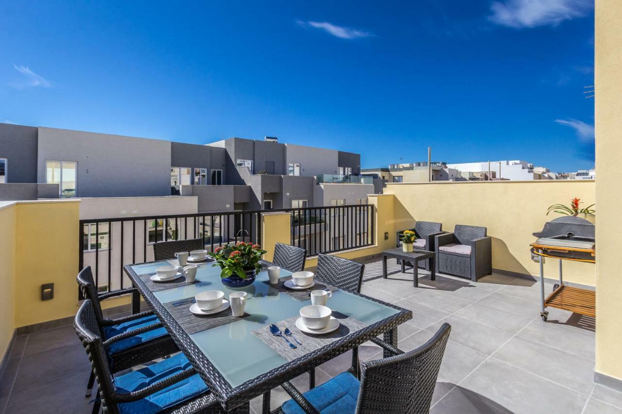 Sunny Modern Apartments Mellieħa Exterior foto