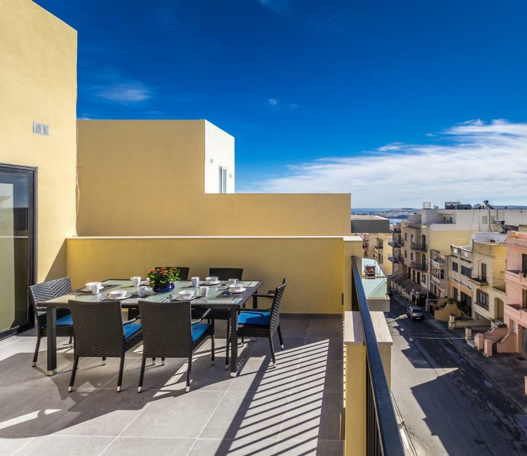 Sunny Modern Apartments Mellieħa Exterior foto