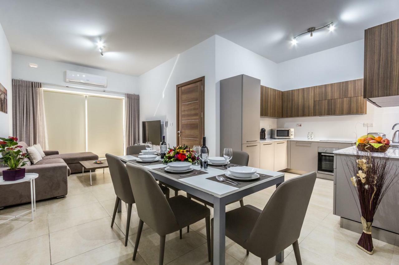 Sunny Modern Apartments Mellieħa Exterior foto